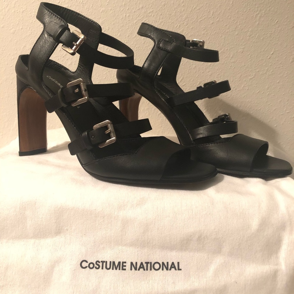 NWT Costume National Washing Buckle Sandal
